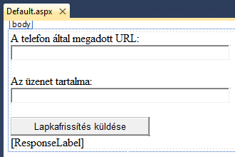 A Push Notification szolgáltatás Ezt létrehozhatjuk a már megnyitott Visual Studio példányban is, de ha a Visual Studio Express verzióit használjuk, akkor új példányt kell indítanunk, mert a