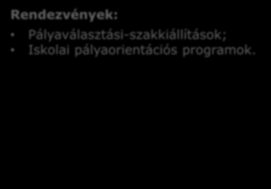 Tájékoztatás Életpálya-tanácsadás folyóirat Az életpálya-tanácsadás és a pályaorientáció témakörében közöl érdekes és naprakész információkat az érintett szakemberek számára.