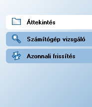 Különösen javasolt, hogy figyelmet fordítson a Biztonsági állapot információk részre, és probléma esetén azonnal javítsa a hibát. Különben biztonsági kockázatnak teszi ki számítógépét!