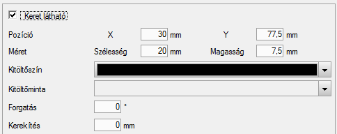 Tulajdonságok A Fix opcióval azt lehet vezérelni, hogyan viselkedjen a vonal zoomoláskor. Ha aktív az opció, mindegy, milyen irányba zoomol, a vonal optikailag mindig ugyanúgy jelenik meg.
