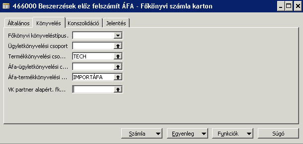 mezőt bepipálni. Ez után az Utolsó (teljesen kifizetve) érték kiválasztható lesz az Áfakönyvelési mátrix beállítása ablakban. 1.6 Az áfakönyvelési mátrix Előz.