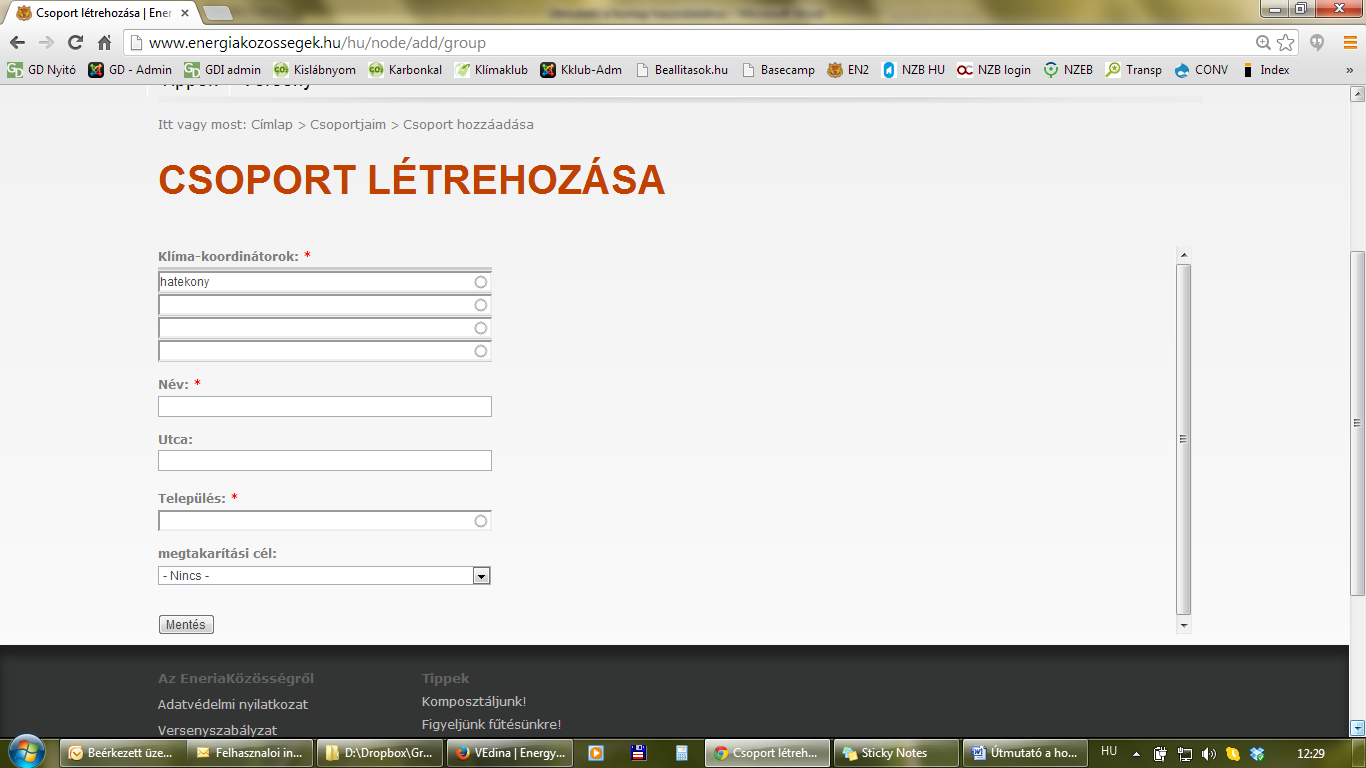 regisztrálni