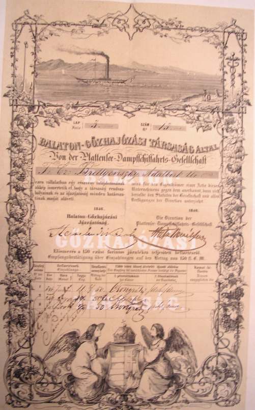 A Balatoni Gőzhajózási