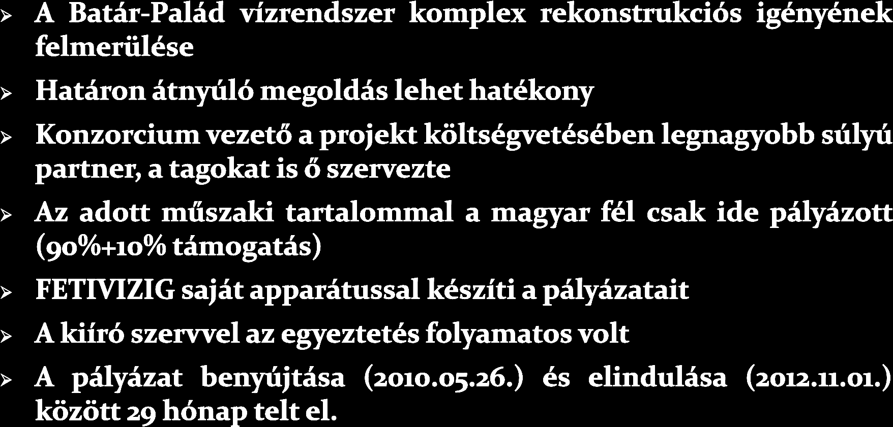 A pályázás