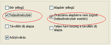 294 Kulcs-Bér, Kulcs-Bér KOMPAKT és Kulcs-Bér PLUSZ 2009 Nem (nem teljesítménybéres) A nem teljesítménybéres opció jelöltsége mellett változatlanul a program által eddig biztosított időbéres (havi-,
