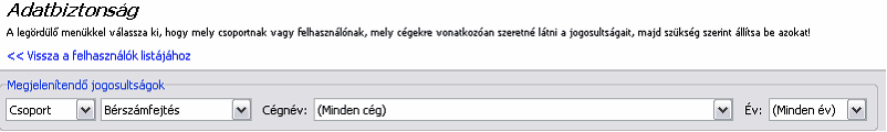 Karbantartás 43 Itt a szokásos listafunkciókat érhetjük el, melyekről az Általános kezelési és működési elvekben olvashatunk. 3.2.