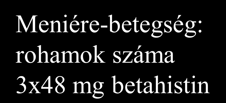 number of attacks per months 20 18 16 14 12 10 8 6 4 2 0 Iiikkkkkkkkkkkkkiiiiiiiiii Treatment of Menière's disease with Betahistin-dihydrochloride iiiiiiiiiii 48