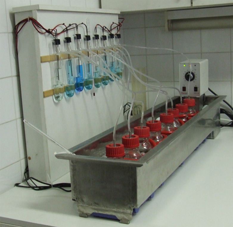 48. ábra Online fermentációs modul mőködés közben 49.