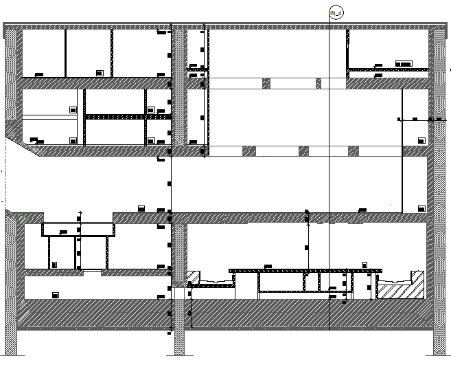 4. ábra Hosszmetszet és az inklinométer elhelyezkedése a Gellért téri állomásnál A két terület egy mikrorégióba tartozik, így a földtani felépítés szinte teljesen megegyezik a két állomás esetén.