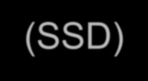 SolidStateDrive (SSD) Előnyök a merevlemezzel szemben: rövid indulási idő, nincs felpörgés, Power On - Ready átmenet 1 s mozgó alkatrészek teljes hiánya olvasási várakozási idő 12.