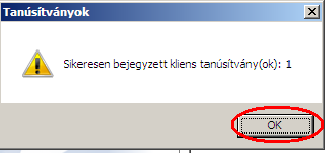 Nyissa meg a Start Menü -> Programok/Minden program-> Gemalto ->Classic Client-> Classic Client Toolbox kezelőprogramot, majd a PIN