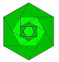 Logo Országos Számítástechnikai Tanulmányi Verseny - 2009 4. feladat: Hatszögek (16 pont) Egy hatszög belsejébe kétféle (A, illetve B típusú) összekötő vonalakkal helyezhetünk el egy másik hatszöget.