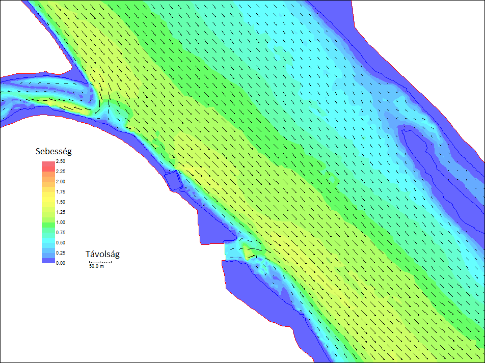 1242 m 3 /s 100 m 3 /s 100 m 3 /s Megjegyzés: a színskála mértékegysége m/s 11-2.