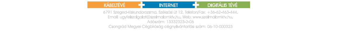 Kivonat az internetes Általános Szerződési Feltételekből (Érvényes: 2010. november 2-től) A szolgáltatások díjainak meghatározása az ÁSZF 19. pontjában, mértékük az ÁSZF 1.