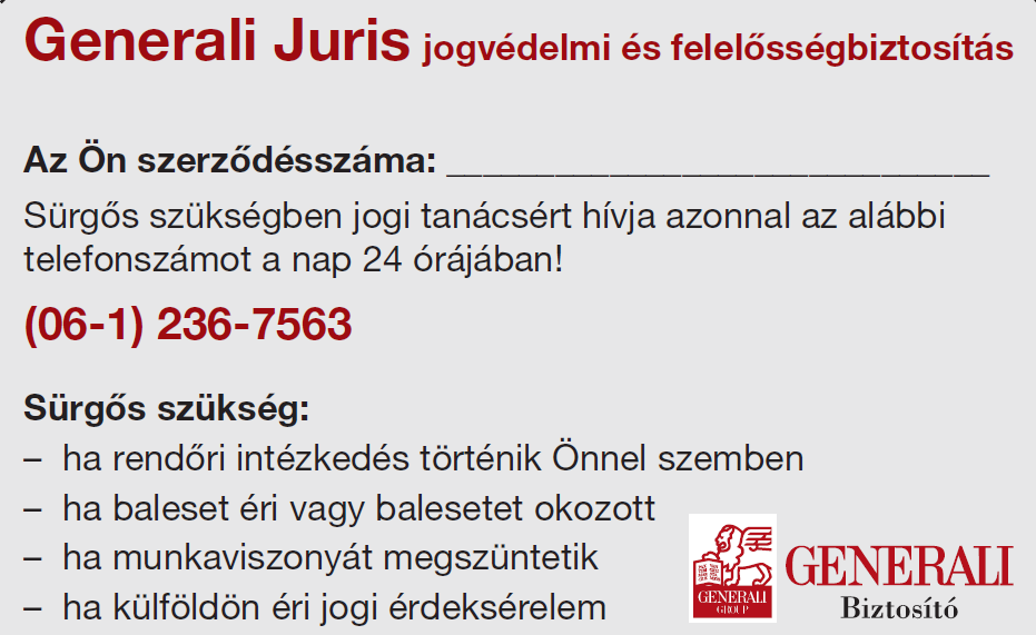 független szakértők díja, felszámolási eljárás ktg-e) A piacon legkedvezőbb díjak (Pl. Arany csomag 2 főre: 51.800, DAS: 58.000) 30 év alatti biztosítottaknak jelentős díjkedvezmény a kedvezmény a 30.