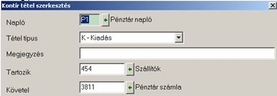 Előleg számlák feladása RAXLA-ból NTAX rendszerbe Adott előlegek Ahhoz, hogy a RAXLA-ban (Számlázási rendszer) kiállított adott előleg számlák, kiegyenlítésük és végszámlába történő beszámításuk