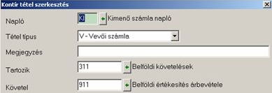 Kapott előlegek Ahhoz, hogy a RAXLA-ban (Számlázási rendszer) kiállított kapott előleg számlák, kiegyenlítésük és végszámlába történő beszámításuk átadásra kerüljön az NTAX (Kettős