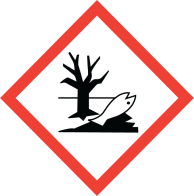 GHS07 Akut toxicitás, bőrmarás / bőrirritáció, súlyos szemkárosodás/szemirritáció, légzőszervi és/vagy bőr szenzibilizáció, az ózonrétegre veszélyes A régi piktogramok GHS08 Csírasejt-mutagenitás,