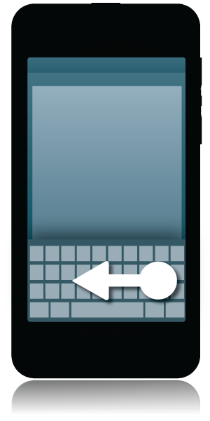 Beállítások és opciók Tipp: A billentyűzet eltüntetéséhez a szövegmezőn kívül érintse meg a képernyőt.