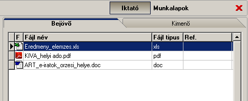 Demo módban a Fastuktúra kibontható, láthatóvá válik a saját könyvvizsgáló iroda dokumentumainak rendszere.