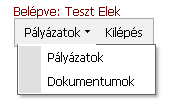 Az e-mailben megküldött jelszó módosítható, erre a belépési felületen található Jelszó módosítás gomb megnyomásával van lehetőség.