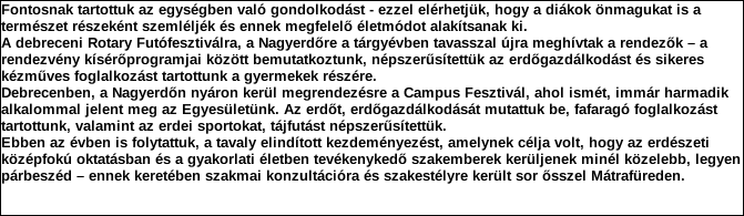 1. Szervezet azonosító adatai 1.1 Név 1.2 Székhely Irányítószám: 4 0 3 2 Település: Debrecen Közterület neve: Kartács Közterület jellege: utca Házszám: 25 Lépcsőház: Emelet: Ajtó: 1.