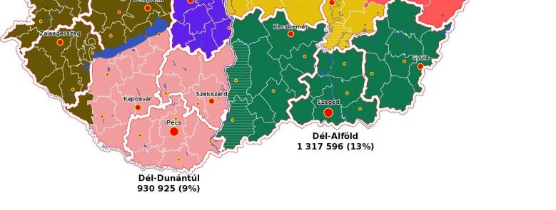A térségi egészségszervezés területi beosztása A társadalombiztosítás jellemzői Kötelező a társadalom döntő többségére Jövedelemfüggő járulékok egységes vagy változó mértékkel Megosztva vagy
