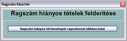 Oldalak: 6/10 Nézzük a postai kézbesítés folyamatát: a.) készítsünk ellenőrző listát: b.) Javítsunk, ha az ellenőrző listán hibásnak találtunk egy tételt: c.) Ragszám kezelés.