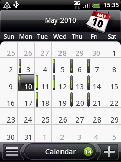 Naptár 103 Értekezlet-összehívás küldése a Calendar alkalmazás használatával (Kizárólag Echange ActiveSync esetén) Ha van beállított Exchange ActiveSync-fiókja beállítva a telefonon, akkor