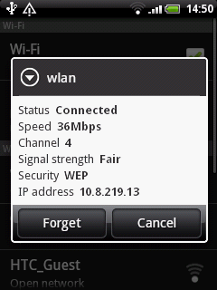 Internetcsatlakozás 119 Csatlakozás egy EAP-TLS védett Wi-Fi hálózathoz Ahhoz, hogy egy EAP-TLS hitelesítési protokollal ellátott Wi-Fi hálózathoz tudjon csatlakozni, lehetséges, hogy előbb