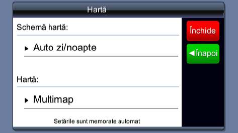 23 Afi3area Punctelor de Interes Afi eazk meniul cu selectarea categoriilor de puncte de interes arktate ca i iconihe pe hartk. Multe categorii pot fi selectate din meniu.