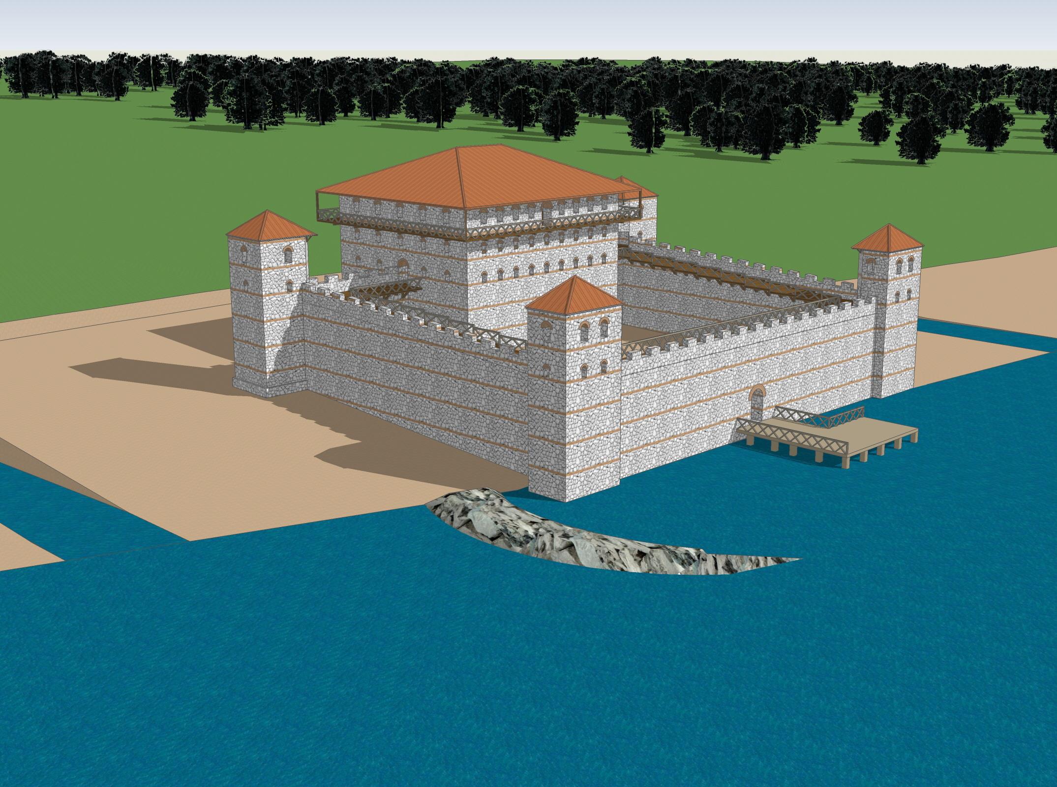 Késő római kikötőerőd Dunakeszin Kőhidy Márton