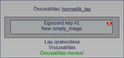 Új egyedet, a modulok listájában a zöld + gombra kattintva lehet hozzáadni. Ekkor, ha a kék \/ gombra kattint, láthatja a modulegyedeket.