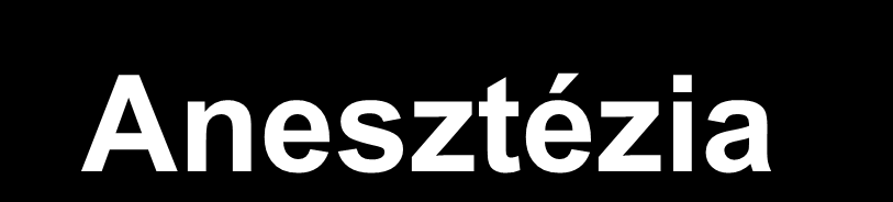 Anesztézia Az inhalációs narcotikumok javítják a myocardium ischaemiával szembeni toleranciát (Br J Anaesth.