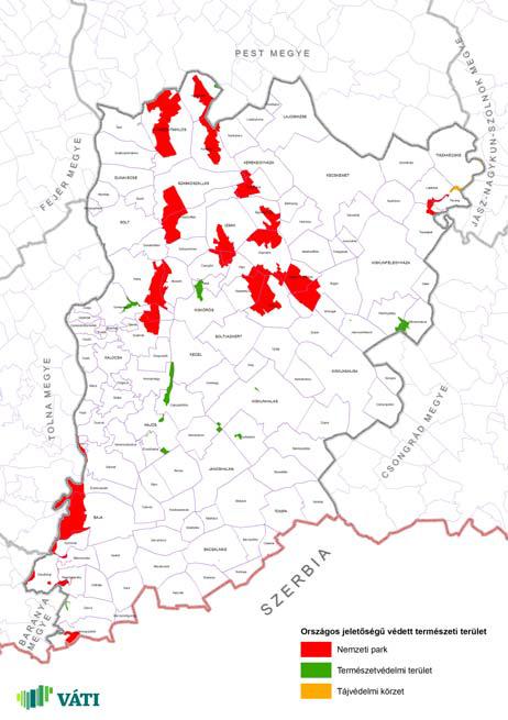 VÉDETT TERMÉSZETI TERÜLETEK BÁCS-KISKUN MEGYÉBEN