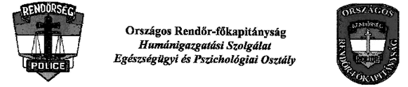 35/2009 (OT 21) ORFK utasítás a Rendőrség személyi állománya munkakörnyezeti kockázatértékelésének egységes végrehajtásáról Szám: 35/2009 A munkavédelemről szóló 1993 évi XCIII törvény (a