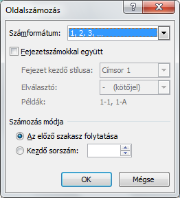 Oldalszám beszúrása í r t a : V i d a A t t i