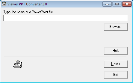 8. Felhasználói támogató programok ❻ PowerPoint-fájlok konvertálása diákká a Viewer PPT Converter 3.0 program használatával A Viewer PPT Converter 3.