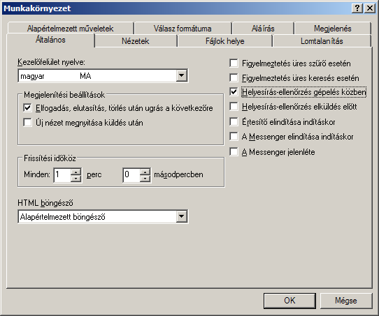 Helyesírás-ellenőrzés gépelés közben A GroupWise 8-ban elérhetővé vált az automatikus helyesírás-ellenőrzés.