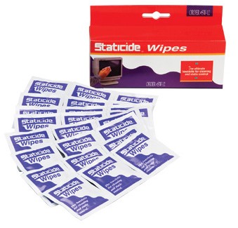 ESD VEGYSZEREK HEAVY DUTY STATICIDE Ideális a sztatikus problémák kiküszöbölésére az alábbi területeken: sztatikus feltöltődés szőnyegeken és szöveteken, nyomtatás, csomagolás, átalakítás folyamán