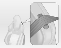 52 Ülések, biztonsági rendszerek Hárompontos biztonsági öv Becsatolás Insignia OPC Húzza ki az övet a feszítőszerkezetből, vezesse át a teste előtt csavarodás nélkül, és illessze be a zárnyelvet az