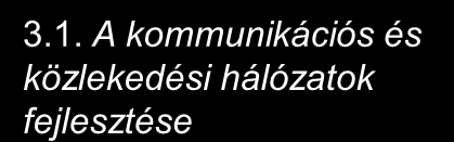 A Közép-Dunántúl hosszú távú területfejlesztési koncepciója (1999) A Z I N N O V Á C I Ó R É G I Ó J A 1. Az innovációs környezet fejlesztése 2. Humán erőforrások fejlesztése 3. Régióépítés 1.1. A gazdaság innovációs miliőjének erősítése 1.