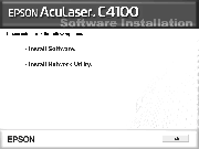 Ha az EPSON telepítőprogram nem jelenik meg automatikusan, kattintson duplán a My Computer (Sajátgép) ikonra, kattintson jobb gombbal a CD-ROM ikonra, majd a megjelenő menüben kattintson az Open