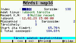 Indítás módja: Meghatározza, hogy a szalag indulásakor mennyi legyen a hajtásvezérlő áram. Nulláról: Az áram nulláról (vagy 4mA-ról) indul, lassan beáll.