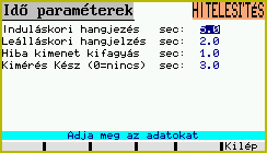 Hajtásvezérlés meredeksége: Az UMT/SZALAG1 műszer hajtás vezérlő áram kimenetének változási sebességét attól függően kell beállítani, hogy az adott mechanika átlagos szalag terheléssel hogyan