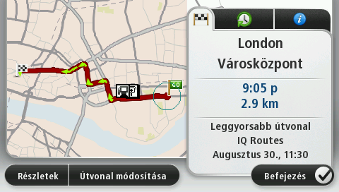 Megjegyzés: a TomTom Forgalom szolgáltatás használatához szüksége lehet egy előfizetésre vagy egy jelvevőre.