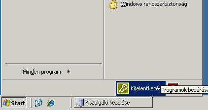 Jogtár szolgáltatás elérése otthonról, Windows XP alól 7 Megkérünk minden felhasználót, hogy fontos dokumentumot ne mentsen a C: meghajtó dokumentumok mappájába, mert a kiszolgáló időszakos vagy