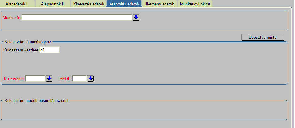 Vezetői megbízás adatok módosítása Vezetői megbízás megszüntetése (módosítása) esetén a Vezetői megbízás kezdete mező értéke nem változtatható.