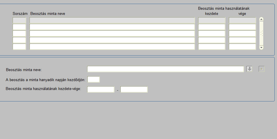 értelmezhető, munkaidő jelleg 0 Nem mérhető, beosztás minta nem rendelhető a jogviszonyhoz.