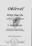 a Felkészítő tanár: Gorbay Nagy Éva Mikulás A hónap első péntekén ellátogatott iskolánkba a Mikulás.